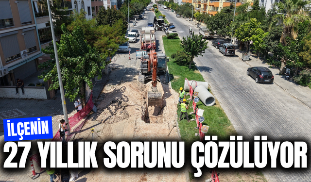 Manisa'nın ilçesinin 27 yıllık sorunu tarihe karışıyor!
