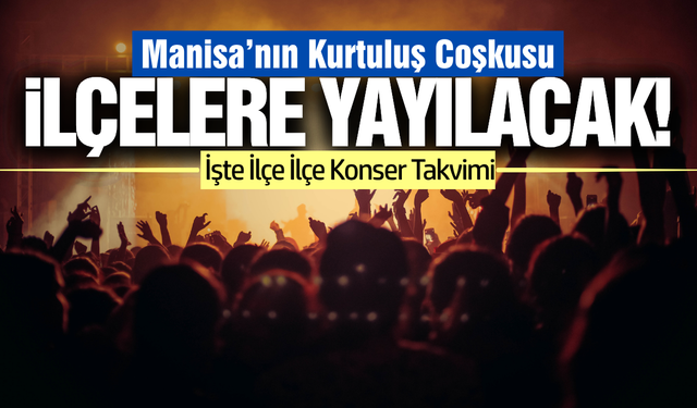 Manisa’nın Kurtuluş Haftası’nda yıldızlar geçidi!