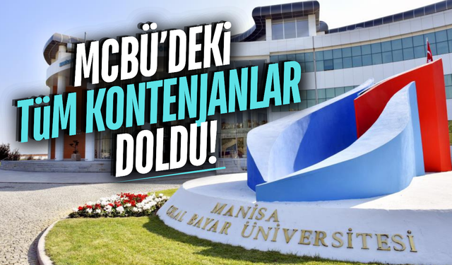 Manisa Celal Bayar Üniversitesi'ne 7 bin 243 yeni öğrenci yerleşti!