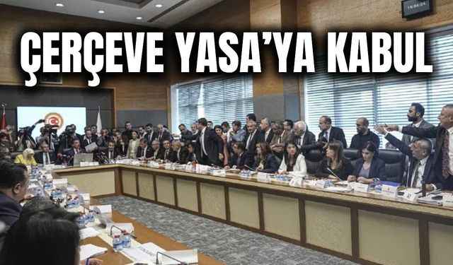 Türkiye bu kararı bekliyordu: 'Çerçeve Yasa' kabul edildi