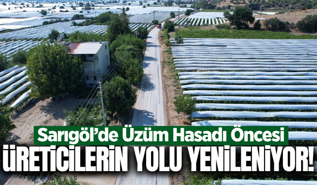 Büyükşehir'den Sarıgöl'e ulaşım hamlesi!