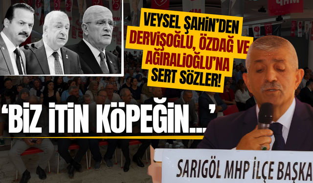 Veysel Şahin'den İYİ, Zafer ve Anahtar Partiye eleştiri: "Onların kimin için çırpındığını biliyoruz"