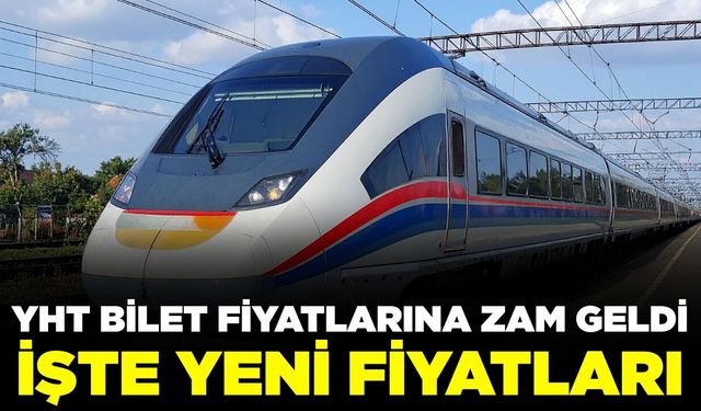 Tren bileti fiyatlarına ‘akaryakıt zammı’