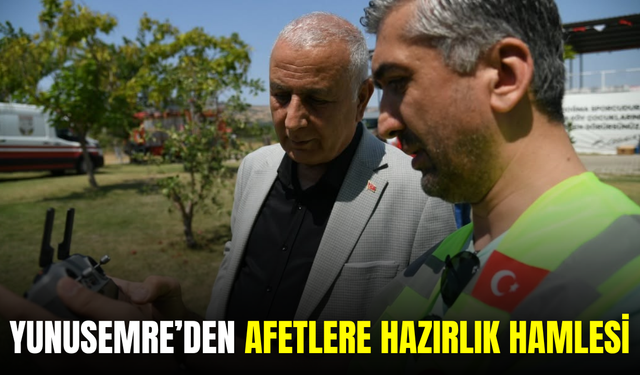 Yunusemre Belediyesi Afet Eğitim Kampı’na Katıldı