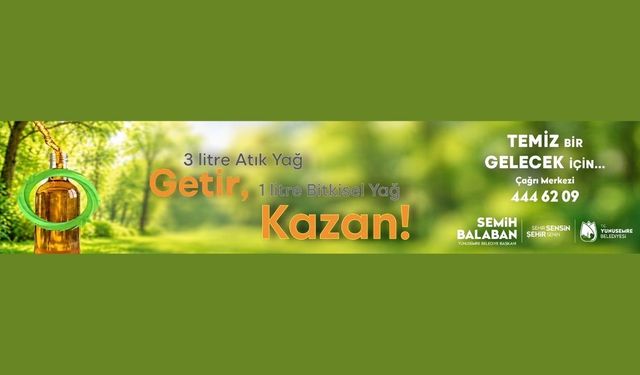 Yunusemre Belediyesi’nden Çevre Dostu Kampanya