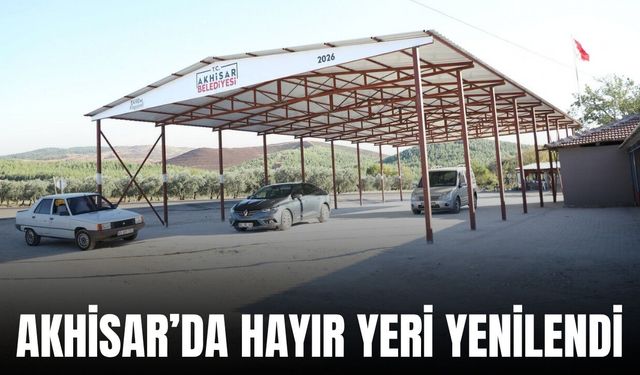 Akhisar’da Hayır Yeri Yenilendi: Musaca Mahallesi’nde Çalışmalar Tamamlandı