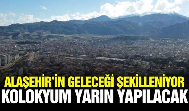 Alaşehir Kent Merkezinde tarihi dönüşüm