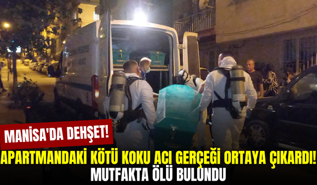 Manisa’da 65 yaşındaki kadın evinin mutfağında ölü bulundu