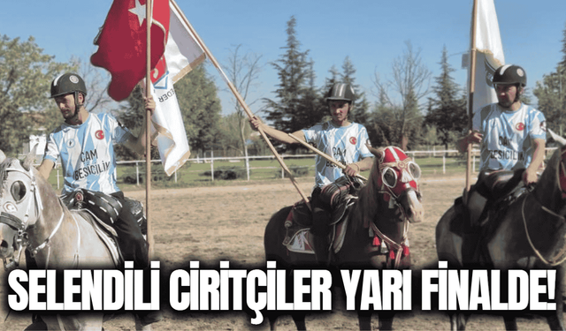 Ata sporunda büyük başarı: Selendili ciritçiler rakiplerine şans tanımadı