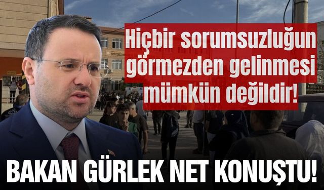 Bakan Gürlek: 'Çocuklarımızın güvenliğini tehdit edenler karşılığını alacaktır'