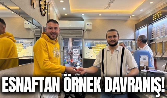 Manisa'da esnaftan alkışlanacak hareket!