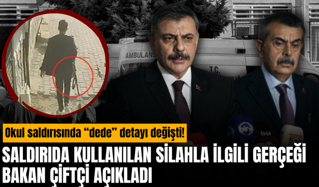 Herkes “dede” sanıyordu ama gerçek farklı çıktı! Okul saldırısında kullanılan silah bakın kimin üzerine kayıtlıymış