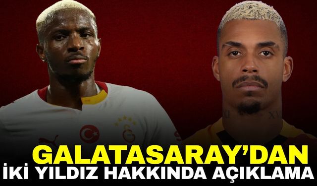 Galatasaray’dan Osimhen açıklaması!