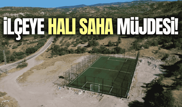Manisa'nın ilçesine halı saha müjdesi!