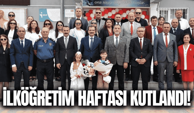 İlköğretim Haftası Salihli'de coşkuyla kutlandı!