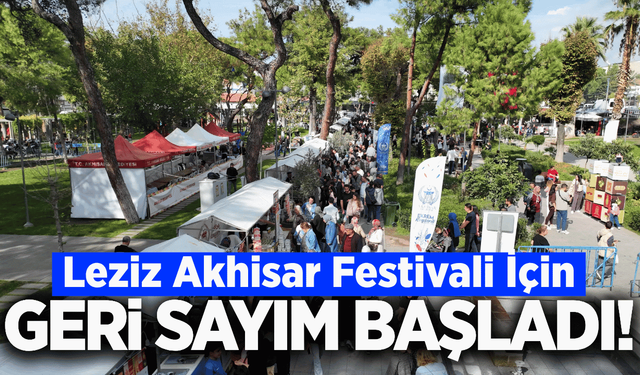 Akhisar’da lezzet şöleni: Festival için geri sayım başladı!