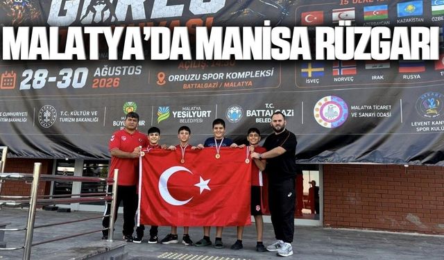 Yunusemreli güreşçiler madalyaları topladı