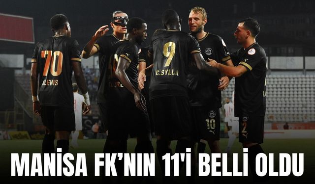 Manisa FK'da İstanbulspor maçı öncesi ilk 11 belli oldu