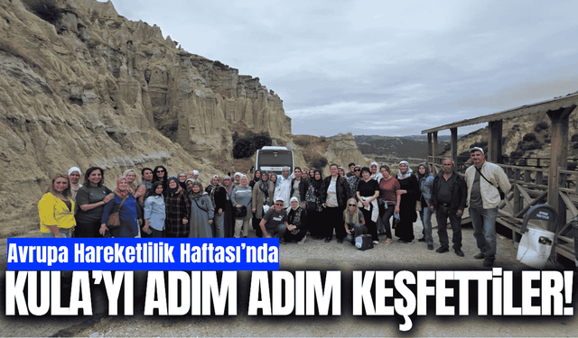 Manisa’da Avrupa Hareketlilik Haftası etkinlikleri sürüyor!