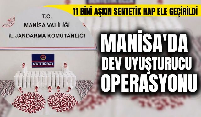 Manisa'da uyuşturucu operasyonu: 1 tutuklama