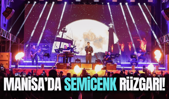 Manisa'da kurtuluş coşkusu Semicenk konseriyle zirve yaptı!