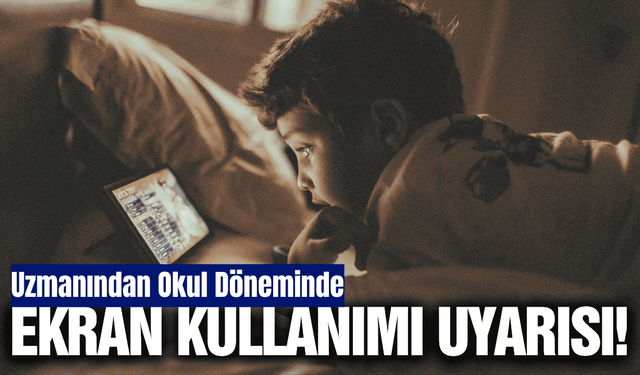 Manisa'da uzmanından ailelere önemli uyarılar!