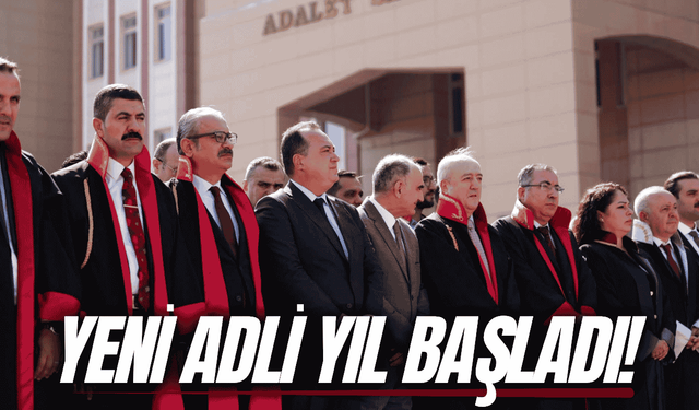 Manisa’da yeni adli yıl törenle başladı!