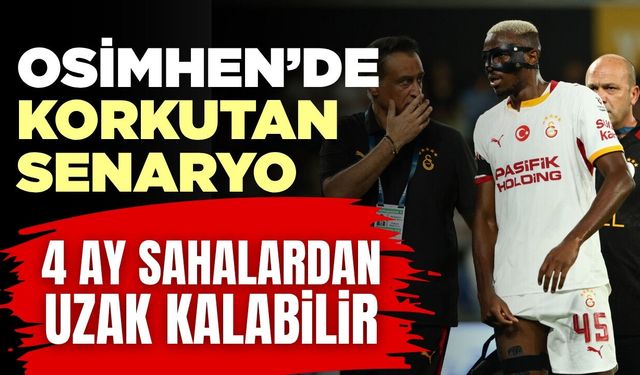 Osimhen'in sakatlığı kaç maç sürer? Osimhen kaç maç kaçıracak? İşte detaylar