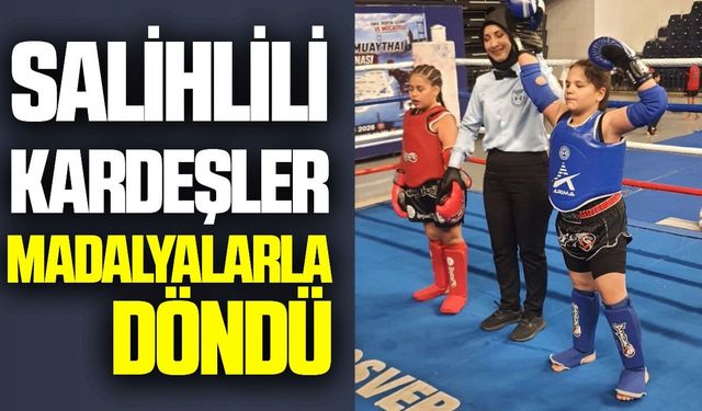 Salihlili kardeşler önemli başarıya imza attı