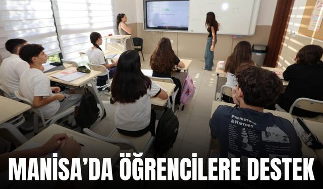 Şehzadeler Belediyesi’nden lise öğrencilerine eğitim desteği