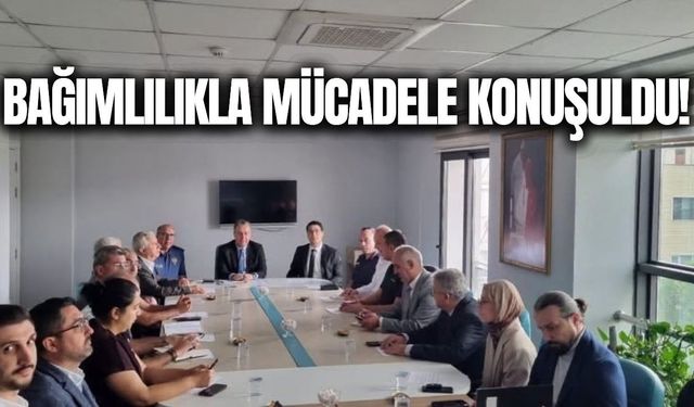 Turgutlu'da bağımlılıkla mücadele masaya yatırıldı!