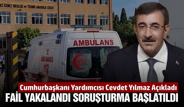 Turgutlu’daki silahlı saldırıyla ilgili Cumhurbaşkanı Yardımcısı Yılmaz’dan açıklama
