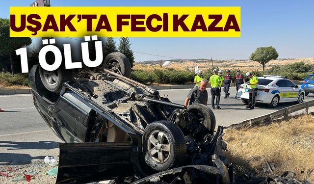 Ege'de otomobil takla attı: 1 ölü