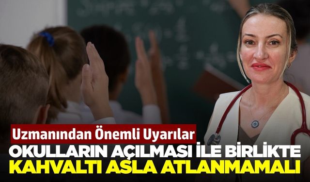 Uzmandan öğrenci ve velilere sonbahar uyarısı: Kahvaltıyı atlamayın, uykunuza dikkat edin