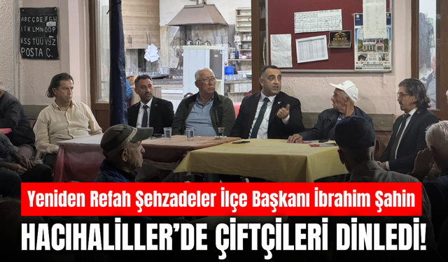 Yeniden Refah Partisi Şehzadeler İlçe Başkanı İbrahim Şahin: "Vatandaş Geçim Derdinde, Bir Dokunduk Bin Ah İşittik"