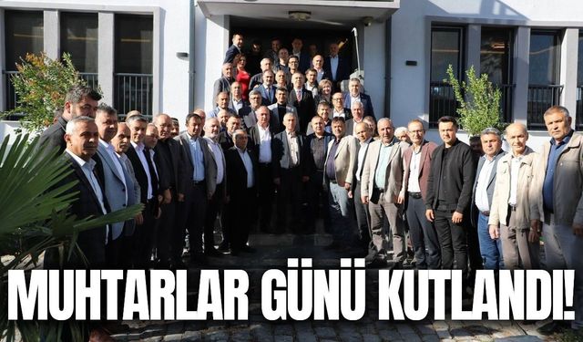 Demirci’de 19 Ekim Muhtarlar Günü Törenle Kutlandı