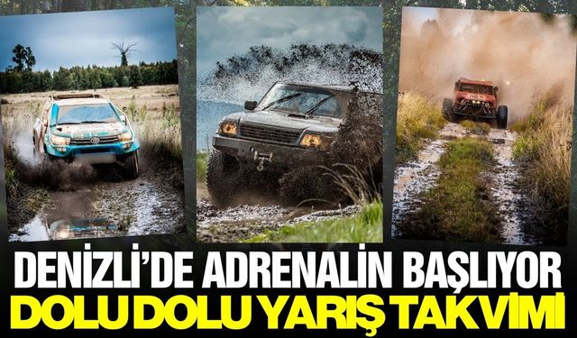 Denizli'de Off-Road heyecanı: Geri sayım başladı