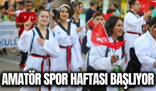 Denizli’de amatör spor haftası başlıyor!