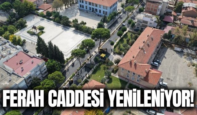 Ferah Caddesi’nde ulaşım konforu artıyor!