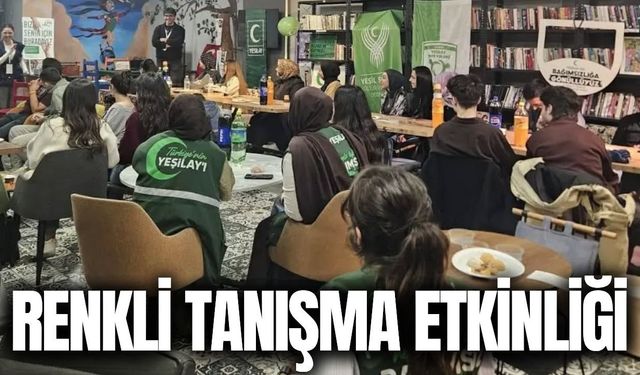 Genç Yeşilay Manisa’dan Tanışma Etkinliği