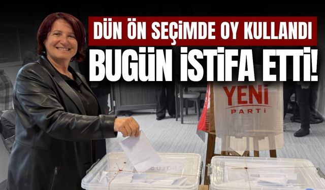 İzmir'de Yeni Partili belediye başkanı istifa etti!