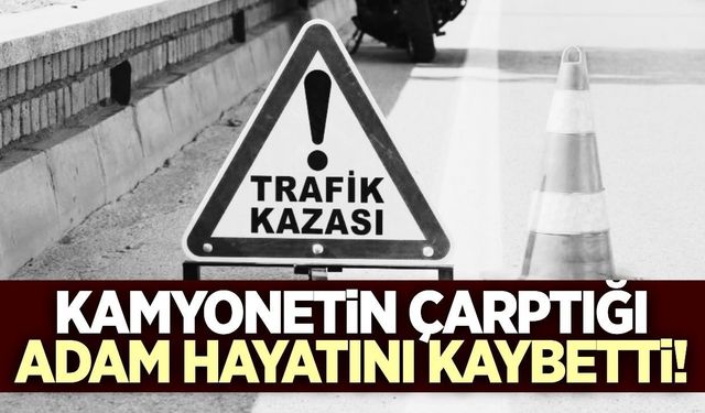 İzmir'de yolun karşısına geçmek isterken canından oldu!