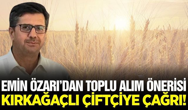 Kırkağaç Ziraat Odası'ndan çiftçilere "Toplu Alım" çağrısı