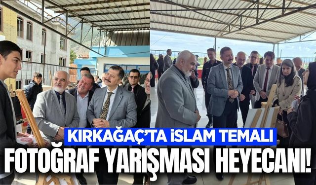 Kırkağaç’ta islam temalı fotoğraf yarışmasının ödülleri verildi