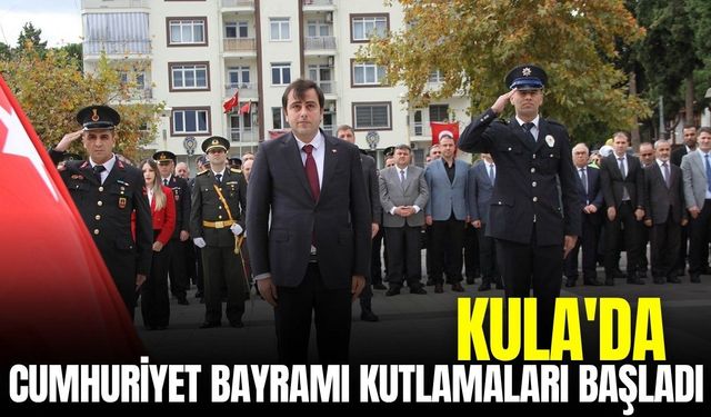 Kula'da Cumhuriyet coşkusu