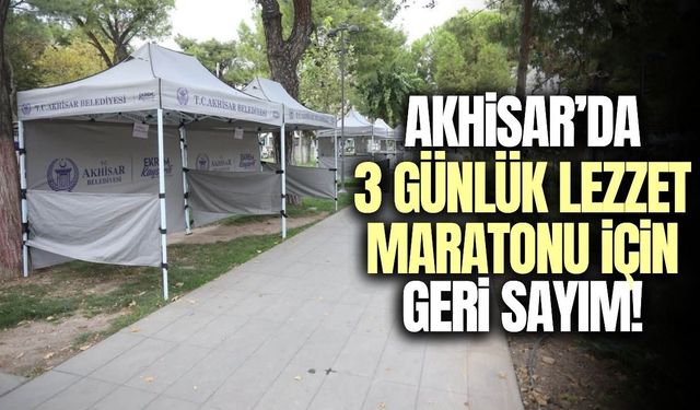 Leziz Akhisar Festivali için hazırlıklar sürüyor!