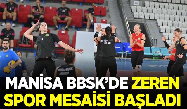 Manisa temsilcisinin hedefi, galibiyet!