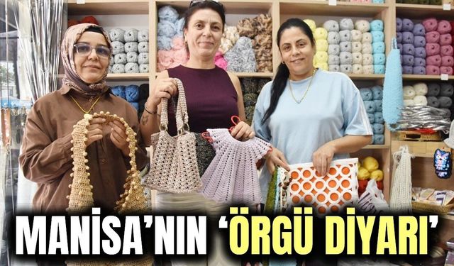 Manisa’da emekli oldu, hayalini gerçekleştirdi: Kadınlara ücretsiz örgü öğretiyor