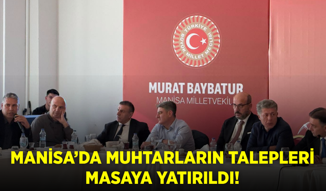 Türkiye Yüzyılı Muhtarlar Buluşması düzenlendi