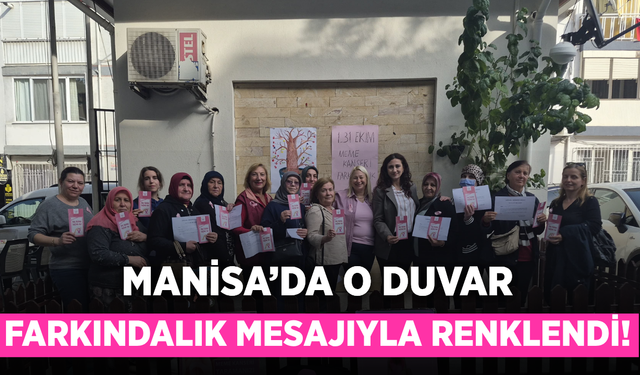 Manisa’da meme kanserine karşı anlamlı etkinlik!